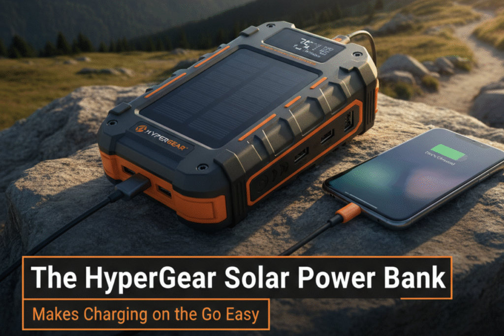 HyperGear Solar Power Bank
