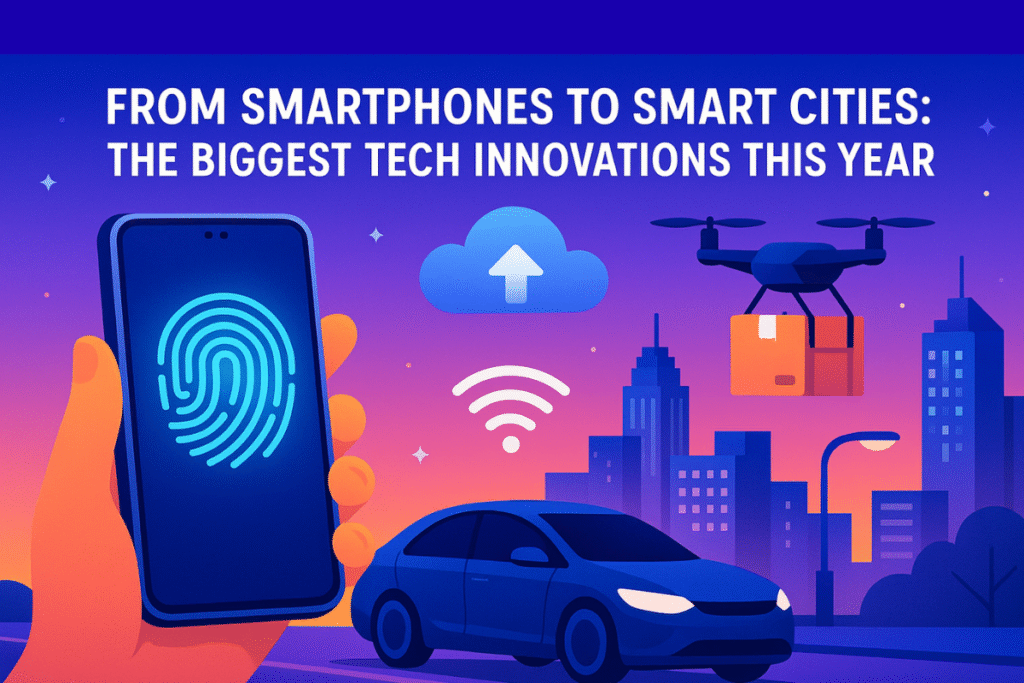 From Smartphones to Smart Cities: The Biggest Tech Innovations This Year smartphones